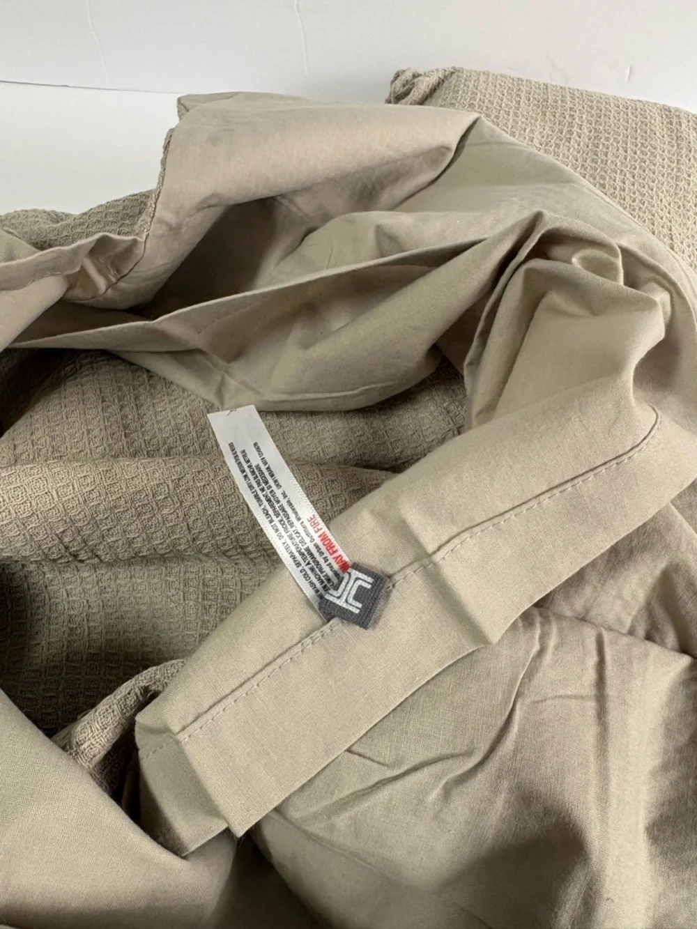NWT Urban Outfitters Emi Waffle Cotton Sham Set